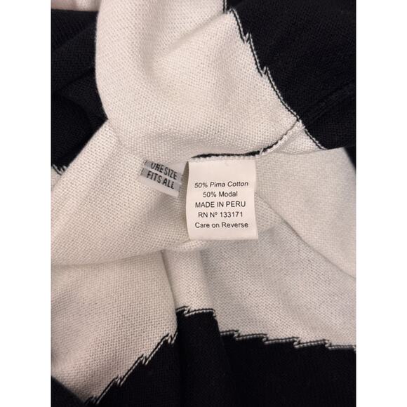 Planet Lauren G Top OS Womens Color Block Knit Long Sleeve Tunic - Picture 8 of 8